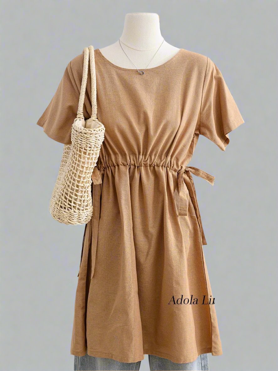 Adola Linen Dress
